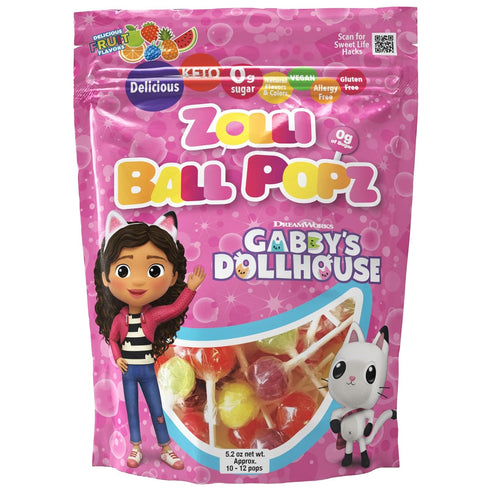 Zollipops The Clean Teeth Pops, Anti Cavity Lollipops, Ball Popz, 5.2 oz (Packaging May Vary)...